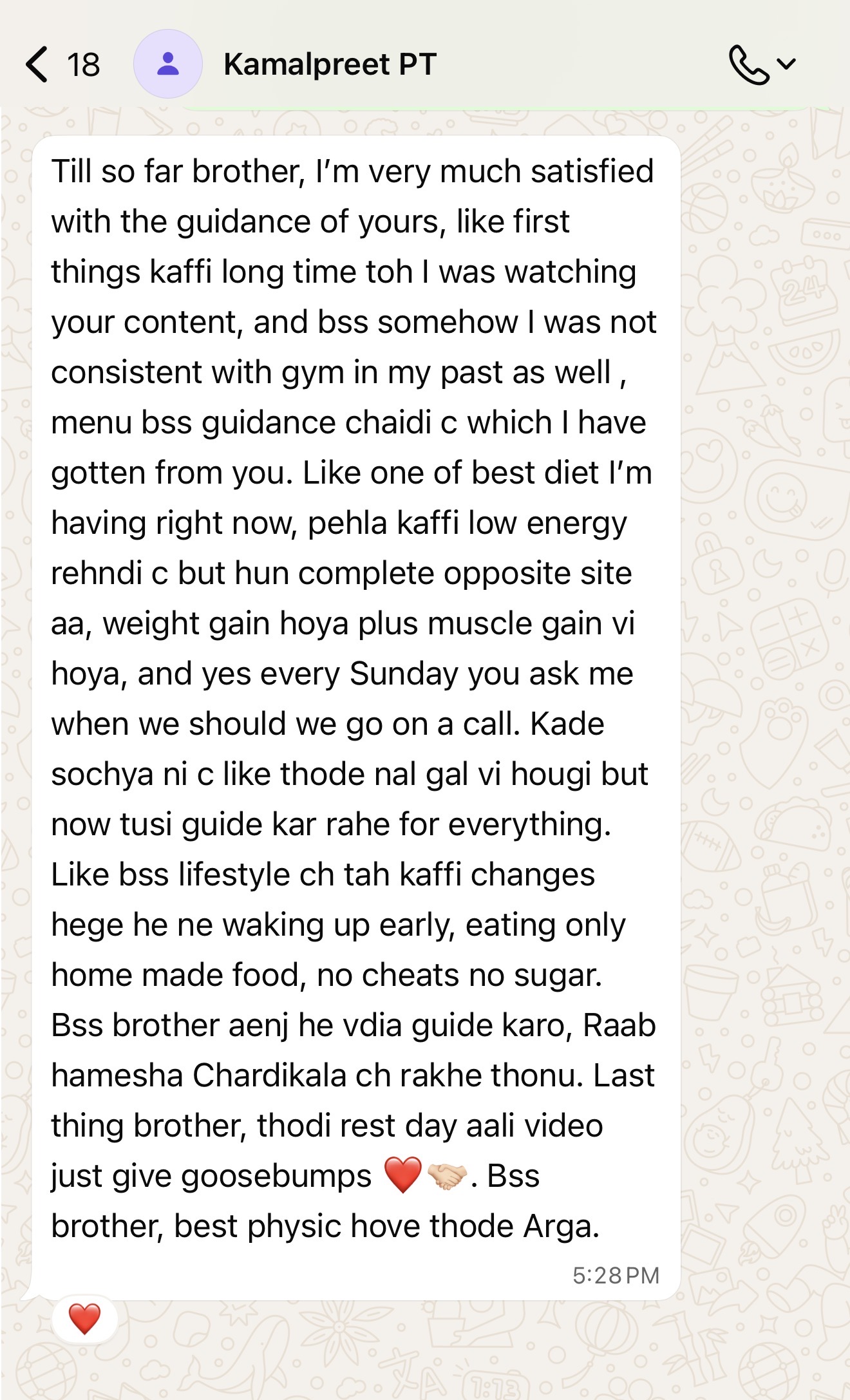Guidance that stays present